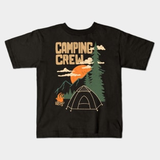 Camping Crew Kids T-Shirt